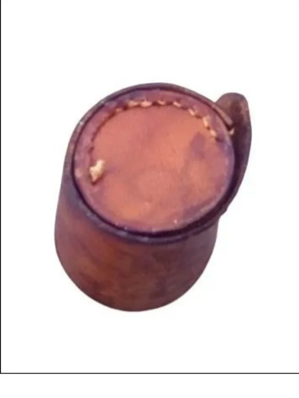 Vintage German Nesting Shot Glasses Set of 4 Leather Travel Case MCM Barware
